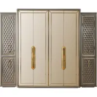 AEA Chambre Armoire de luxe en bois JVmoebel