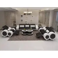AEA Modernes Sofa Sofagarnitur 321 Sitzer Couchtisch Wohnlandschaft Gruppe 4tlg. Set