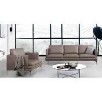 AEA Luxus Designer Sitz Garnitur Sofa Couch Polster Set Leder 3+2
