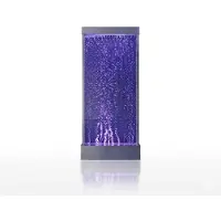 AEA Wassersäule wasserwand Wasserfall Led Luxus Design Einrichtung Metall Trennwand