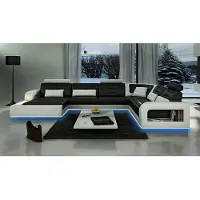 AEA SCHLAFSOFA SOFA GARNITUR WOHNLANDSCHAFT ECKCOUCH ECKSOFA LEDERSOFA mit USB