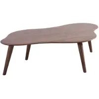 AEA Abstrakter Tisch Design Luxus Wohnzimmer Couchtische Tische Holz Sofa Couch