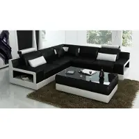 AEA Designer Sofa Couch Ecksofa mit Hocker Polster Garnitur Wohnlandschaft L-Form