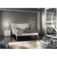 AEA Chambre à coucher, lit, table de chevet, ensemble, groupe, lits doubles, ensemble de literie, ensemble de 3 pièces.