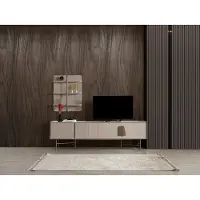 Xl Moebel Gmbh Beiges TV-Lowboard Designer TV-Schrank Moderner TV-Unterschrank