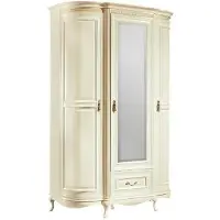 Xl Moebel Gmbh Klassische Schränke Schrank Schrankwand Kleiderschrank mit Spiegel VSchrank-3D-G