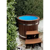 Xl Moebel Gmbh Whirlpool Holzbadewanne Garten Bad Outdoor-Spa Erholungsbecken