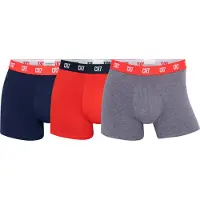 Cr7 2716 Lot de 3 boxers basiques - Taille XL