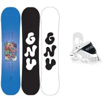 Gnu Recess Package Mini Junior Snowboard Multicolore 100 Enfants