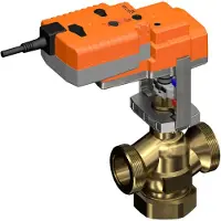 Belimo Vanne à Globe 15mm G2-3/4 Kvs40 24VAC/DC Sûr en Cas de Défaillance 35s 2-10V 1000N IP54 H450B/NVKC24A-SR-TPC