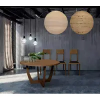 Xl Moebel Gmbh Rund Esstisch Holz Küchentisch runden neuen Stil modern braun 140cm