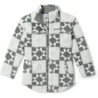 Columbia West Bend Printed Full Zip Fleece Vert 12-13 Years Fille