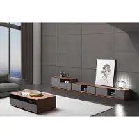 AEA Salon Set complet Commode Buffet Armoire Mur Table basse Garniture RTV