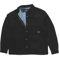 Salty Crew - Surchemise en velours côtelé et doublée - Crux Overshirt Black en Coton - Taille XL - Noir