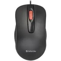 Defender MOUSE BOD MM-756 BLACK OTPICAL 1000DPI 3P