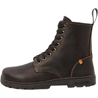 El naturalista unisex. 25264C101005_001 Arizona Nomada bottines en cuir noir (43), Plat, Lacets, Casuel
