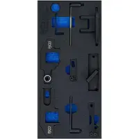Bgs -74606 Garniture de chariot d'atelier 1/3 : jeu d'outils de réglage du moteur pour PSA 1.0 EB0 / 1.2 EB2 essence