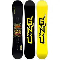 Gnu Facts Snowboard Jaune 153