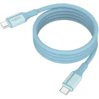 Ansmann 1700-0202, 1,2 m, USB-C, USB-C, Bleu