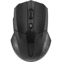 Deltaco sans fil, noir (Sans fil), Souris, Noir