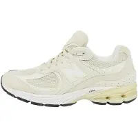 New Balance pour homme. U2002RV1_LI Baskets en cuir 2002R jaune citron vert (39.5), Plat, Lacets, Casuel