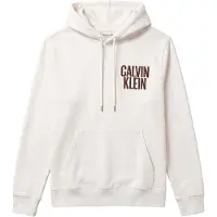 Calvin Klein Jeans Sweat-shirt chocolat / blanc