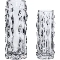 Hubsch Vases Kawa transparents (lot de 2) (2x, 0.71 l)