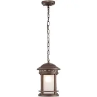 Maytoni Salamanca Suspension, lampe à suspendre E27 Marron IP44 Verre (E27)