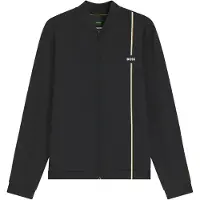 BOSS Veste de survêtement 'Game' beige / noir / blanc
