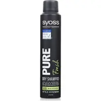Syoss Pure Fresh Shampooing sec pour tous types de cheveux, 200 ml