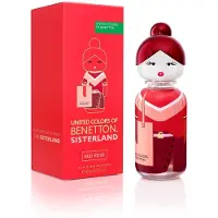 Benetton Sisterland Red Rose Eau de Toilette pour femme 80 ml