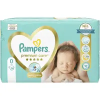 Pampers Pack 30 Couches Premium Care Taille 0 (De 1 Kg À 2,5 Kg)