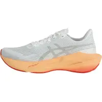 Asics Chaussure de course 'Novablast 6' gris argenté / blanc