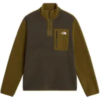 The North Face - Polaire chaude et légère - M Yumiori 1/4 Zip New Taupe Green pour Homme - Taille XS - Kaki