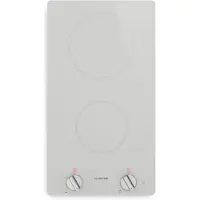 Klarstein Kochheld Plaque Induction 2 Feux - 3500W Boost, 30cm,Rotative, Vitrocéramique, Indicateur Chaleur Résiduelle, Sécurité Surchauffe, Compacte, Plaque à Induction 2 Feux