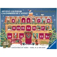 Ravensburger Calendrier de l'Avent - - 020141 - 24 puzzles de 56 pcs - 1344 pcs total - Boîte 37277 cm