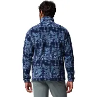 Columbia Steens Mountain Printed Full Zip Fleece Bleu M Homme