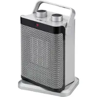 Clatronic Chauffage d'appoint PTC céramique HL 3631 Silver