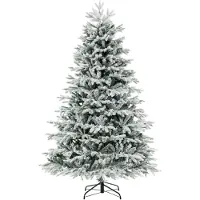 Northix Sapin de Noël artificiel de 210 cm avec neige et 450 LED