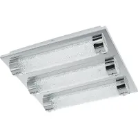 Eglo Applique LED 35x35cm chrome cristal Tolorico