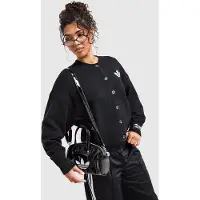 Adidas Originals Cardigan en maille Trefoil - Noir, Noir