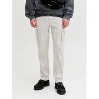 Jack & Jones Pantalon cargo 'JJIPAUL JJFLAKE' gris clair