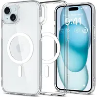 Spigen Coque Ultra Hybrid MagSafe pour Apple iPhone 15 - White