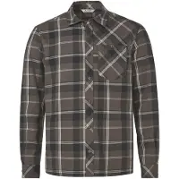 Vaude Neshan Ls Iv Long Sleeve Shirt Marron,Gris S Homme