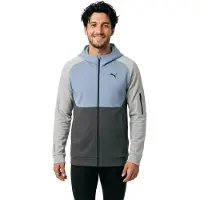 Puma Tech Full Zip Sweatshirt Gris L Homme