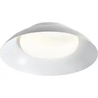 Nordlux Éclairage de plafond LED intemporel Nivora Ø 45cm