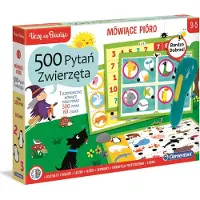 Clementoni Jeu éducatif Stylo parlant 500 questions Animaux