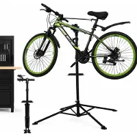 Mucola 360° Béquille de montage pour vélo Atelier de réparation Béquille de centrage pour vélo