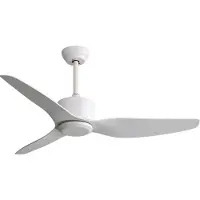 Bimar Ventilateur de plafond Smart Wi-Fi 132 cm Silencieux avec télécommande VSP1320