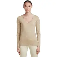 Icebreaker 200 Oasis Long Sleeve T-shirt Beige M Femme